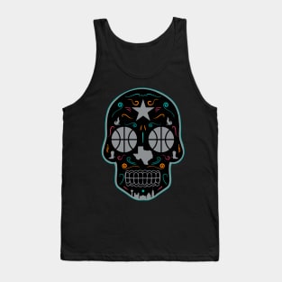 San Antonio Sugar Skull Tank Top